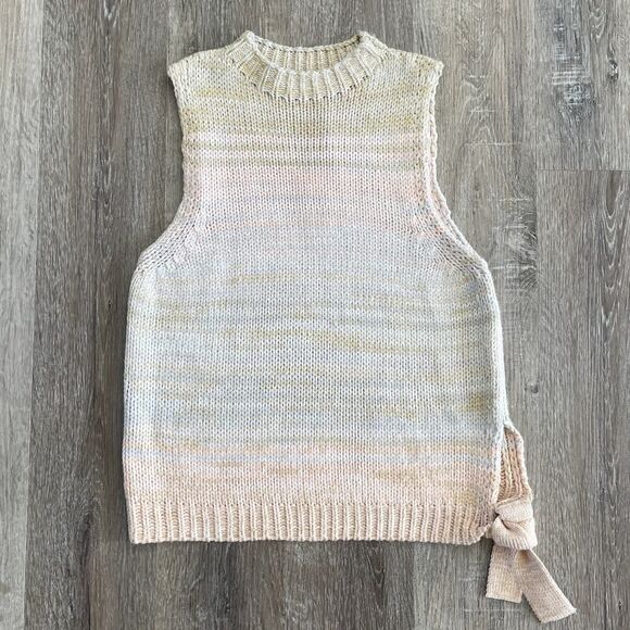 NWT 525 America Ombre Tie Knit Sweater Tank Desert Multi - Size: Medium - Picture 10 of 10